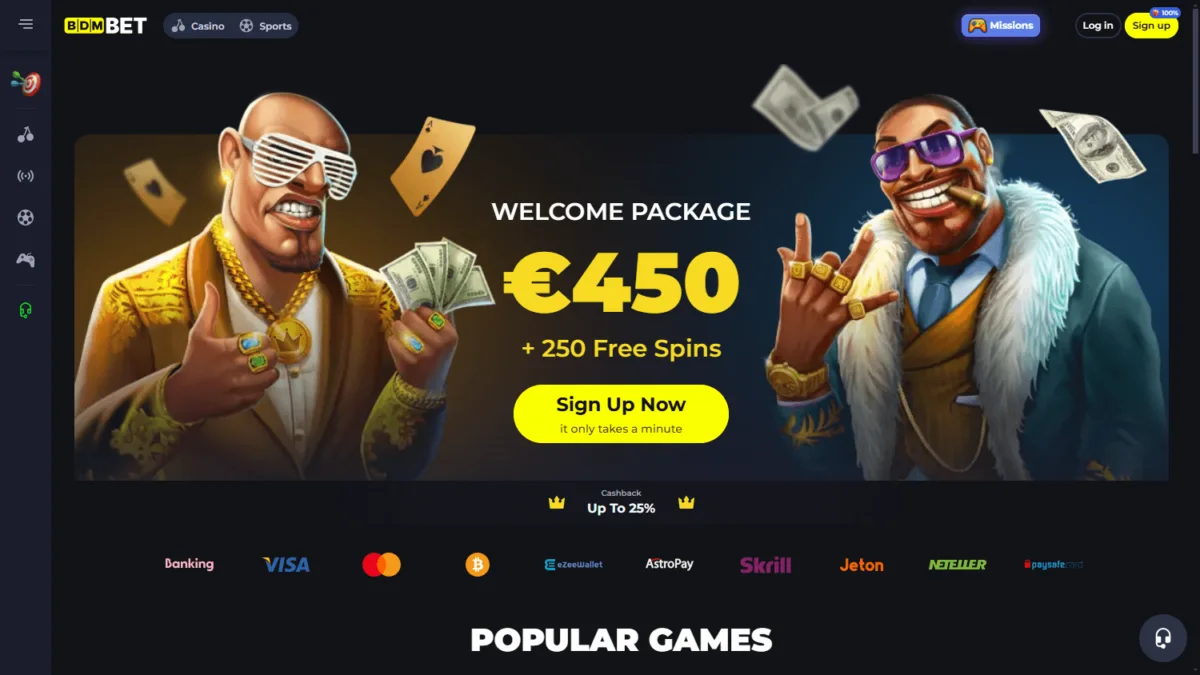 BDM Bet – Casino & Sportwetten perfekt kombiniert